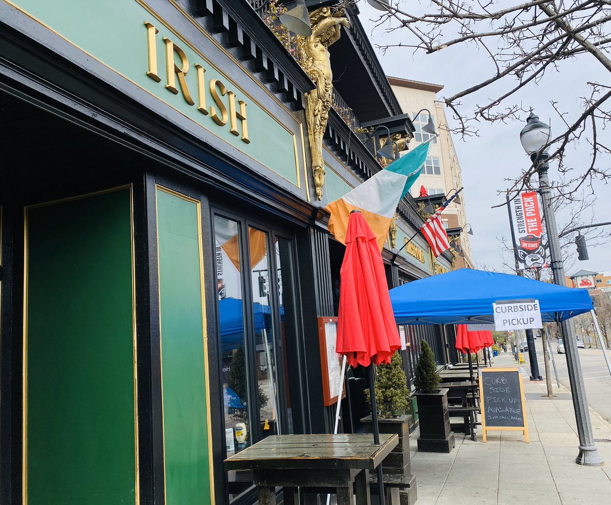 North Carolina restaurants and bars are closed to sit-down service under an Executive Order by Governor Roy Cooper in response to #COVID-19. Restaurants and bars are allowed to continue take-out and delivery orders. #abc11 <a href="/MorganStFoodhll/">Morgan Street Food Hall</a> <a href="/HibernianPub/">Hibernian Pub</a>