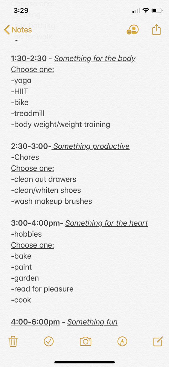 My Quarantine Routine! this is just a general guide for myself based on my goals & what works for me! i’m allowing a lot flexibility with myself & not pressuring myself to complete everything. this is just to give me structure & a sense of control & stability.