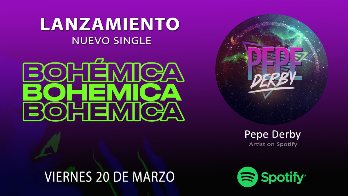 Pese a todo lo que está pasando y a que tuvimos que suspender nuestro show, nos anima la idea de que este viernes 20 de marzo, se viene el estreno de nuestro nuevo single #Bohémica! 

Así que lxs invitamos a preguardarlo! ➡ ffm.to/bohemica @altafonte_chile