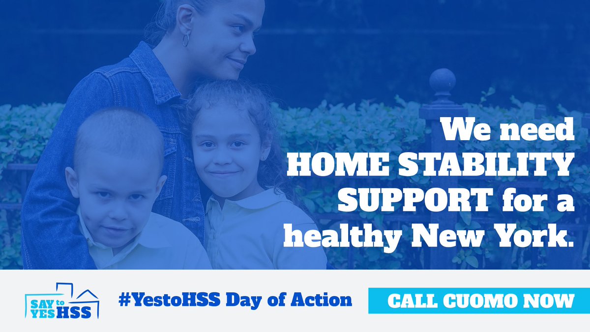 The recent pandemic has made one thing clear: Secure, permanent housing is essential for the safety of homeless and near-homeless New Yorkers &amp; for the health of the entire state. Call <a href="/NYGovCuomo/">Archive: Governor Andrew Cuomo</a> TODAY and make sure he says #YestoHSS! #CuomoHousingHoldout