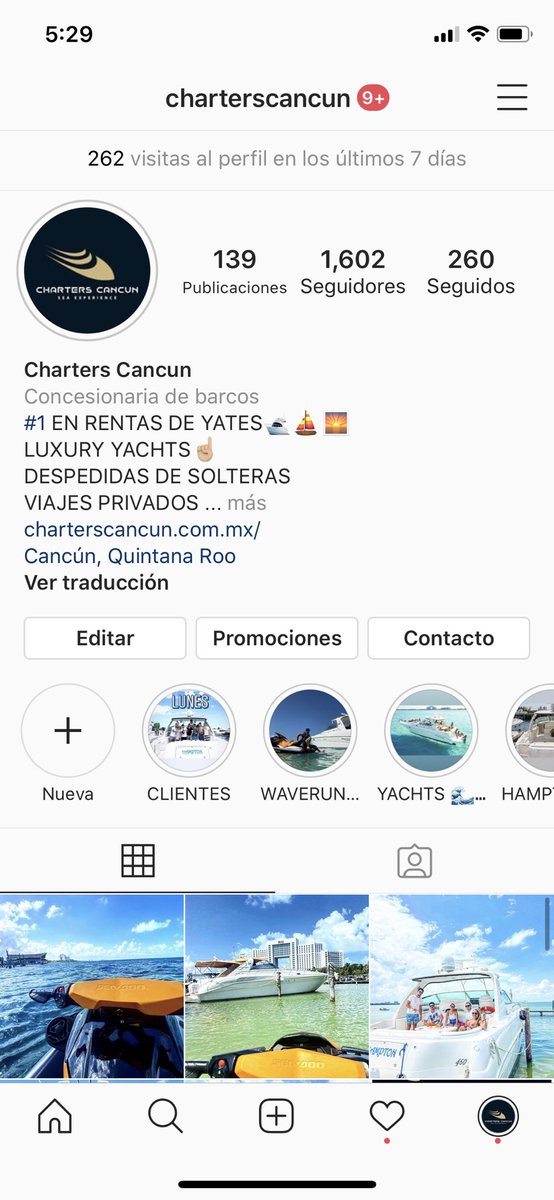 charterscancun's tweet photo. SÍGUENOS! 
✅ https://t.co/k4rRmCVyQ8