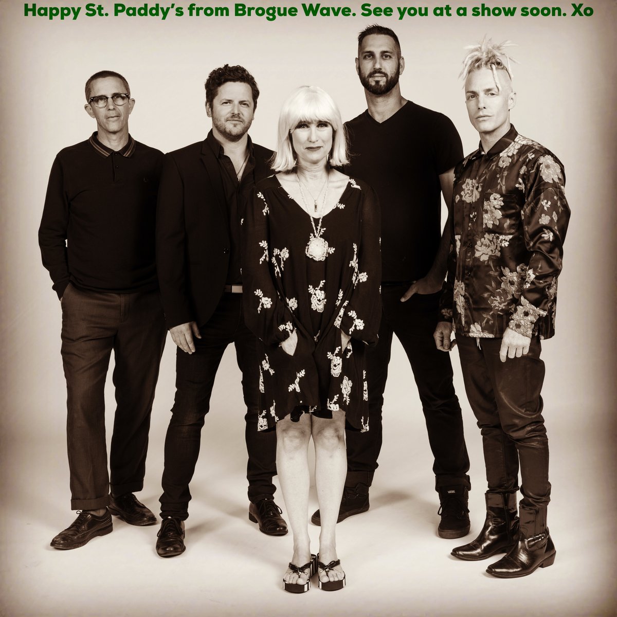 Happy St. Patrick's Day to you all. See you soon when we're through all of this.