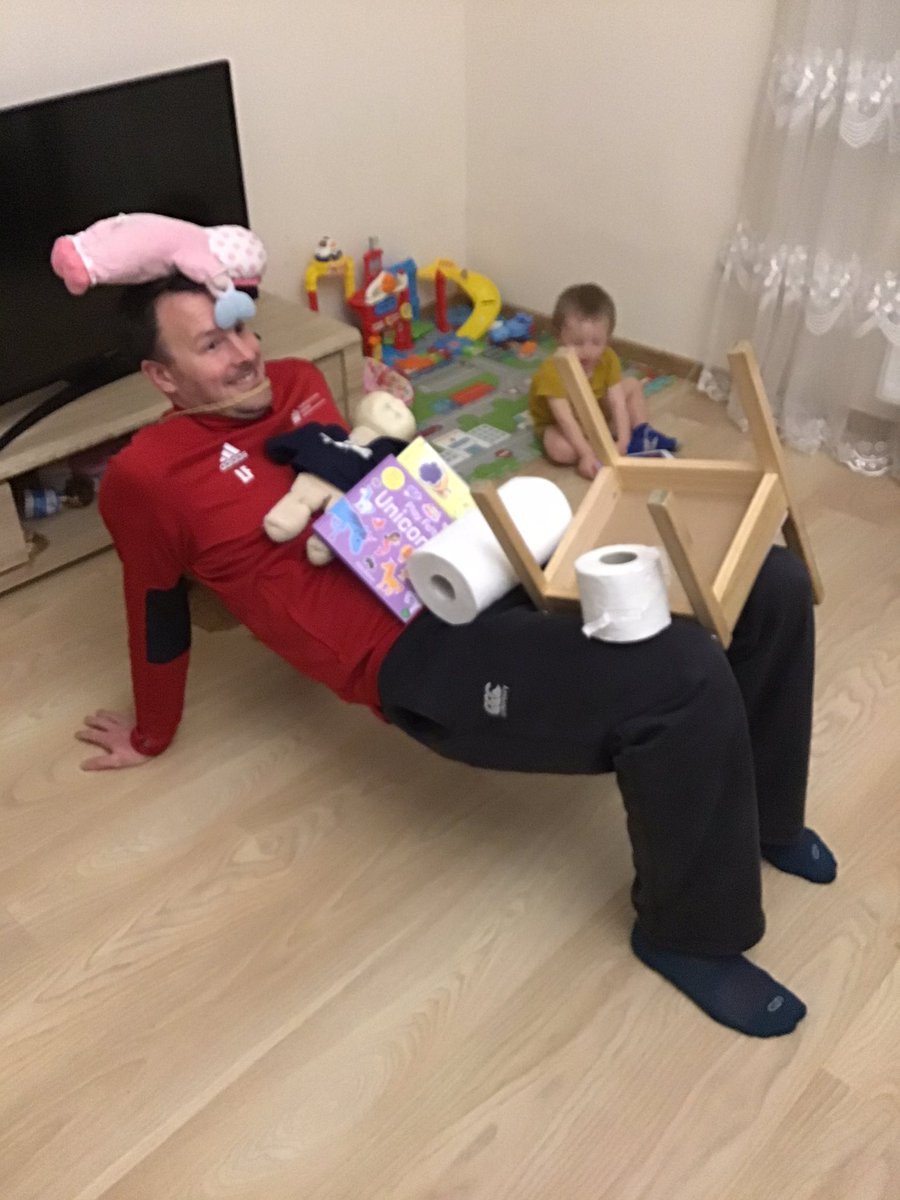 MrLfearn's tweet photo. Family challenge day 2 at this link! A fun test of #balance! https://t.co/8lk6vwW4wN I managed 9! Feel free to share and don’t forget to send in your best effort pictures or videos! @TBSWarsaw @fearn_mrs #HomeLearningUK #Covid_19 #stayactive https://t.co/Cn8IE9xN0H