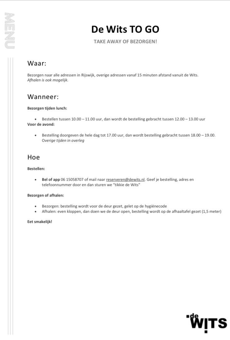 DeWitsRijswijk's tweet photo. Vanaf morgenochtend 11 uur te bestellen #oudrijswijk #proefdewits https://t.co/Yzly4Yu39t