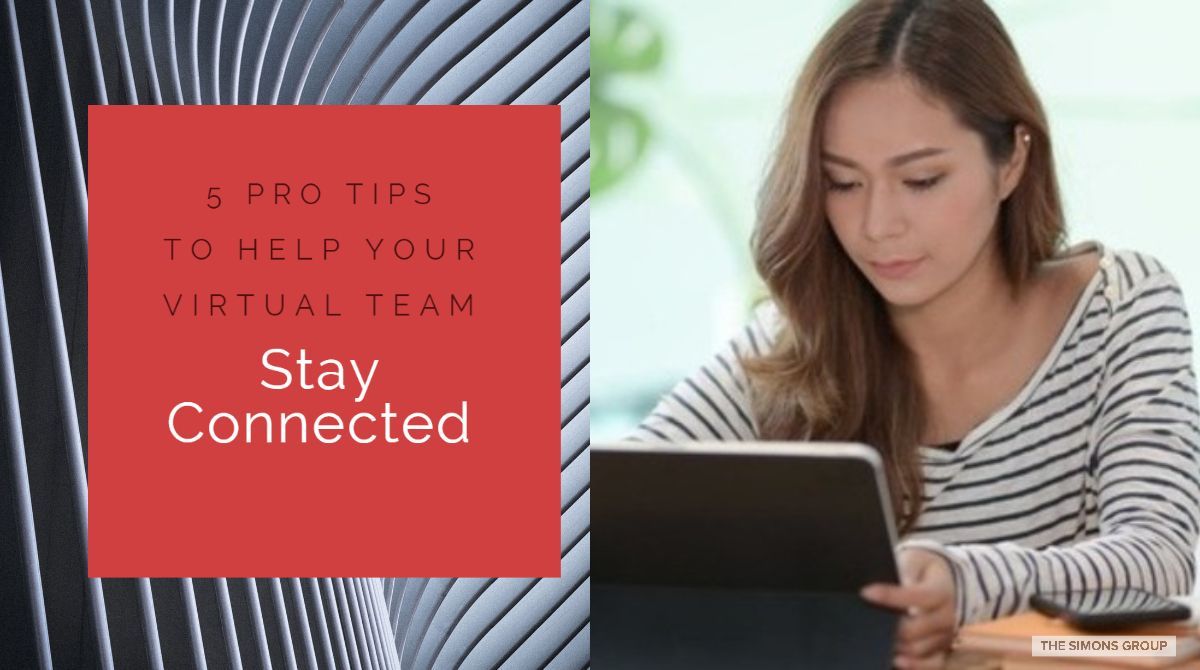 simonsgroup's tweet photo. Are all or part of your employees #workingremotely during the #COVID19 pandemic? Discover how to foster a happy and #productiveenvironment when you can't see them face-to-face. https://t.co/McdoKiVCkI https://t.co/vteUmzt2hW