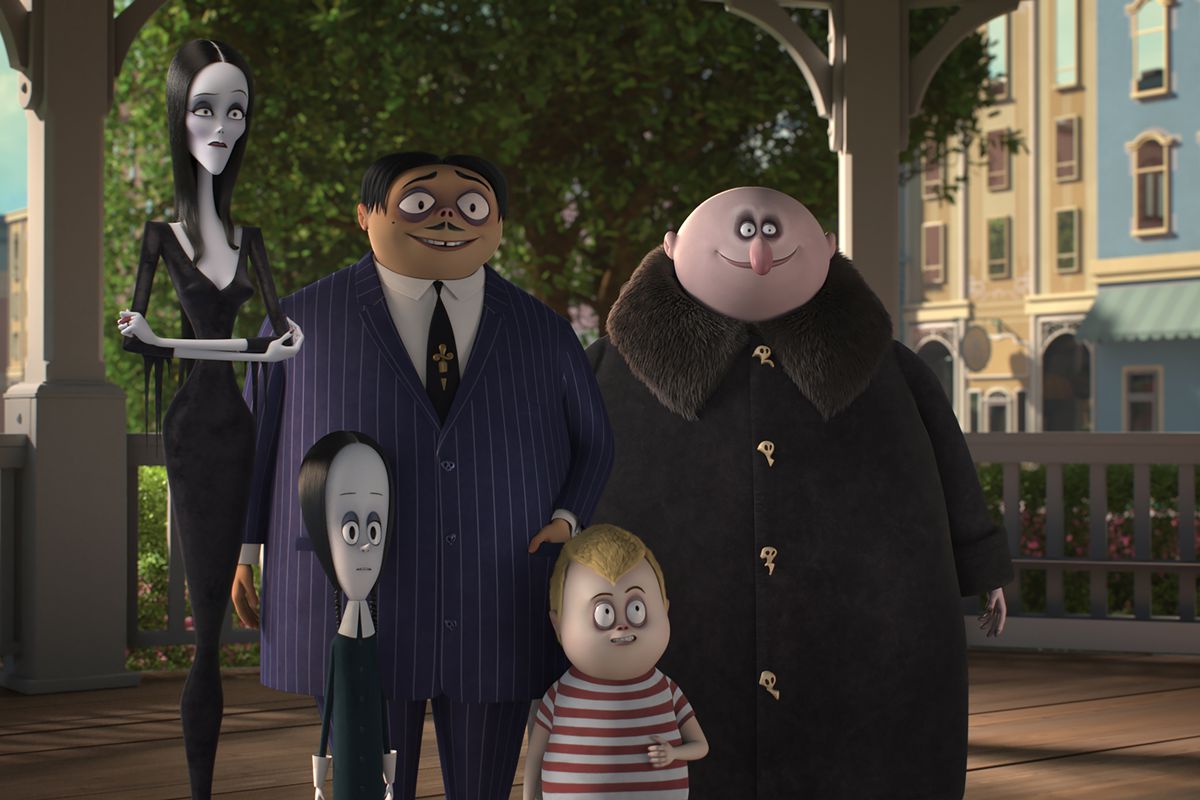 #TheAddamsFamily (2019) Uhmm it's an okay children movie but a bad Addams Family movie, the animation is good but the character design is weird and annoying tbh. It is really dull and boring tbh, the cast is fun and good in the roles just wish they had better material