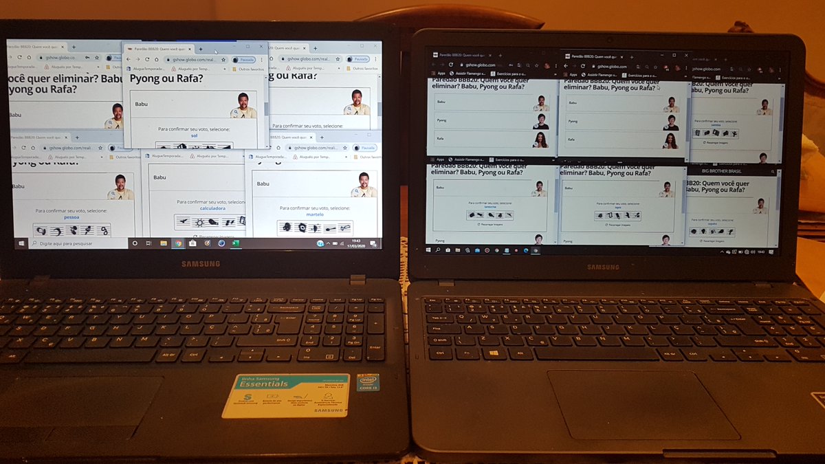 TeamPyong2's tweet photo. Aqui em casa meu ritmo é esse ... 40 votos por min..
#ForaBabu Não desistam #TeamPyongs Tripliquem seus votos. #Fé que nós vamos conseguir !! https://t.co/LZnUdu2Tr9
