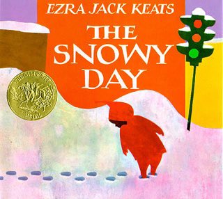 THE SNOWY DAY, Ezra Jack Keats. A comforting hug of a beloved picture book is exactly what I need right now. Doesn’t this picture make you feel at least a tiny bit better?