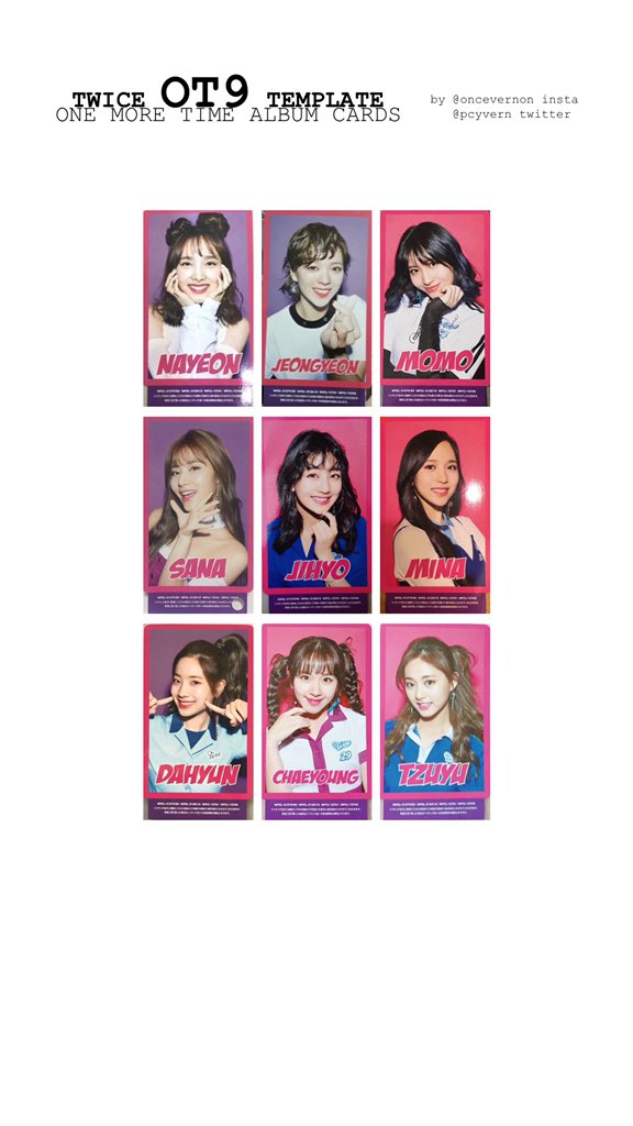 also made ot9 templates for all twice japanese albums! all albums are in the ‘japanese album ot9 templates’ file over at  http://bit.ly/oncevernon 