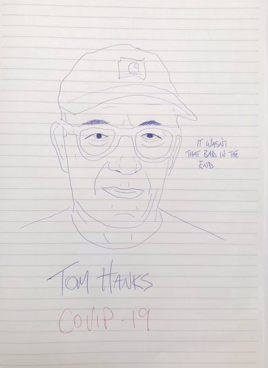 BicPicArtist's tweet photo. Tom Hanks: COVIP-19 
#COVID19 #COVIP19 #tomhanks @tomhanks https://t.co/LQDicQn6Wq