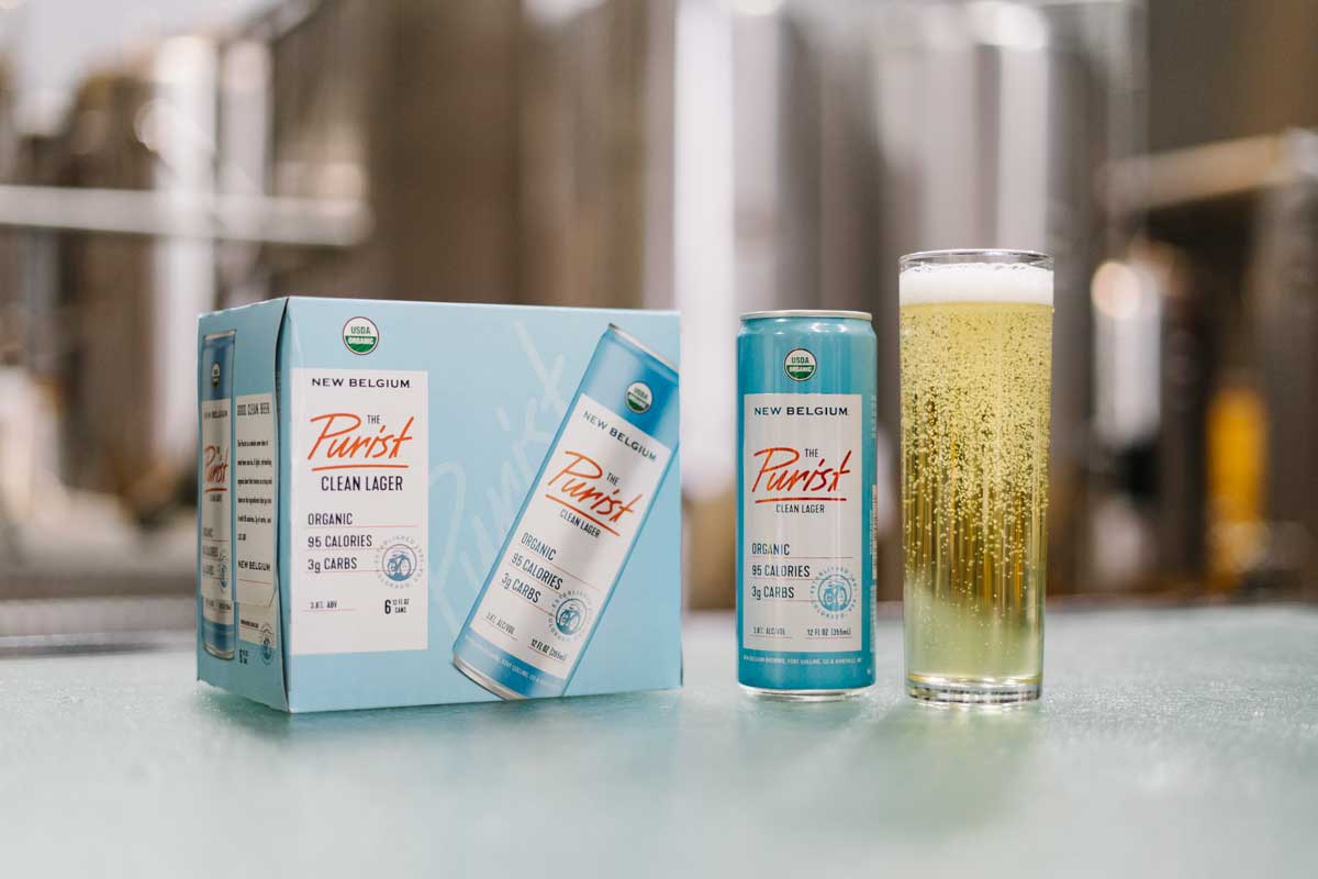 newbelgium's tweet photo. Announcing our newest beer, The Purist. USDA organic &amp; made with traceable ingredients for a clean, refreshing taste, The Purist clean lager is a whole new idea of what beer can be. Find it near you by using our beer finder at https://t.co/cMn9RSVLm2. https://t.co/SUY8K9Mpk1