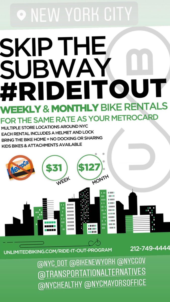CPSightseeing's tweet photo. @UnlimitedBiking @UntappedNY https://t.co/n67LuFG5rN