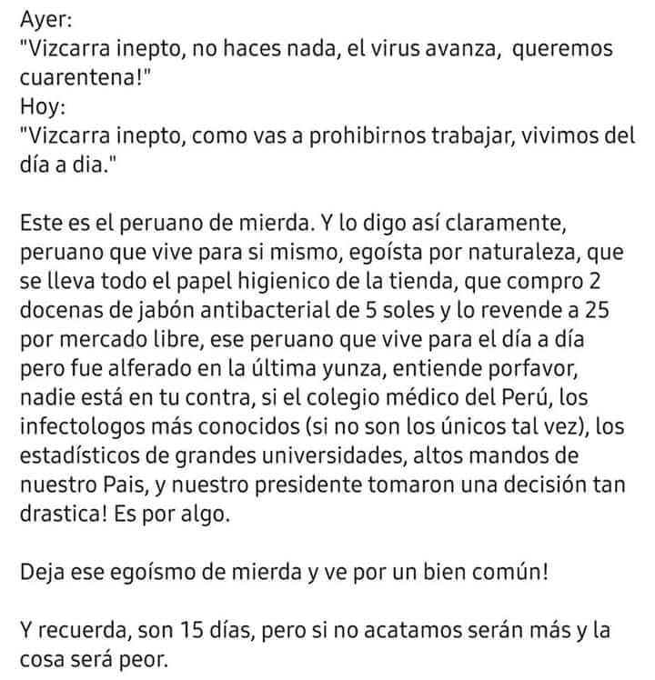 josefpalacin's tweet photo. No salgas de tu hogar, esto no es un juego, toma conciencia 🤬

#YoMeQuedoEnCasa https://t.co/ecAVa7za7S