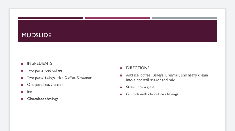 msuprism's tweet photo. Hey everyone! As we can't meet during quarantine, we decided to share some of the mocktails recipes we were going to use tonight, so you can still celebrate! (1/2) https://t.co/LVCMRWXh20