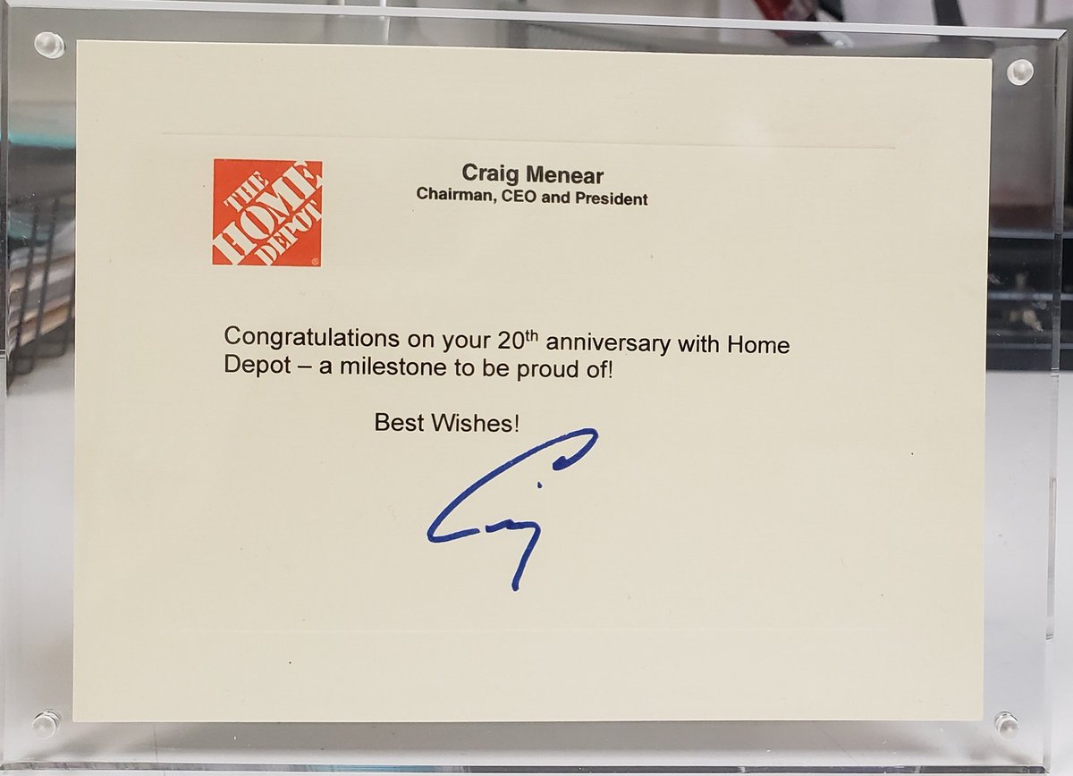 Welcome back Cielo and Congrats on your 20 years of service. Thanks for all you do!! @thdsaltarelli <a href="/TonjaBarnicle/">Tonja Barnicle</a>