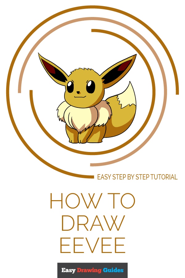 How To Draw Eevee  Pokemon 