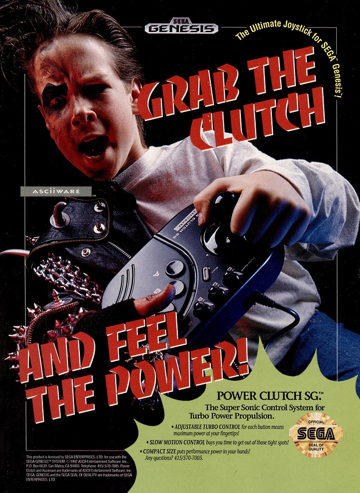 ManxRetro's tweet photo. Peripheral: Asciiware Power Clutch
Media: Magazine advert
Year: 1992
Platform: Genesis

Buy this historic peripheral at: https://t.co/MTGSJx2P7X

#retrogames #retrogaming #GamersUnite #Sega #Genesis #Asciiware #PowerClutch https://t.co/82s9yiaTlO