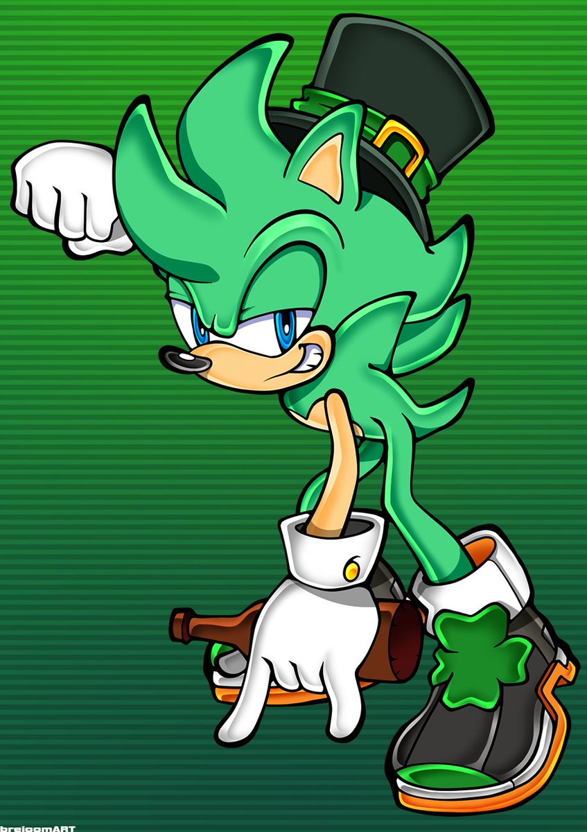 The pose he should have been introduced in. @Jack_Septic_Eye @sonic_hedgehog #IrishtheHedgehog