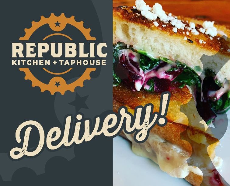 YUM! All the great Repub food with all your favorite binge-watching at home! Delivery from GrubHub and DoorDash, or pick it up curbside. Ordering instructions and menu at repub.pub.