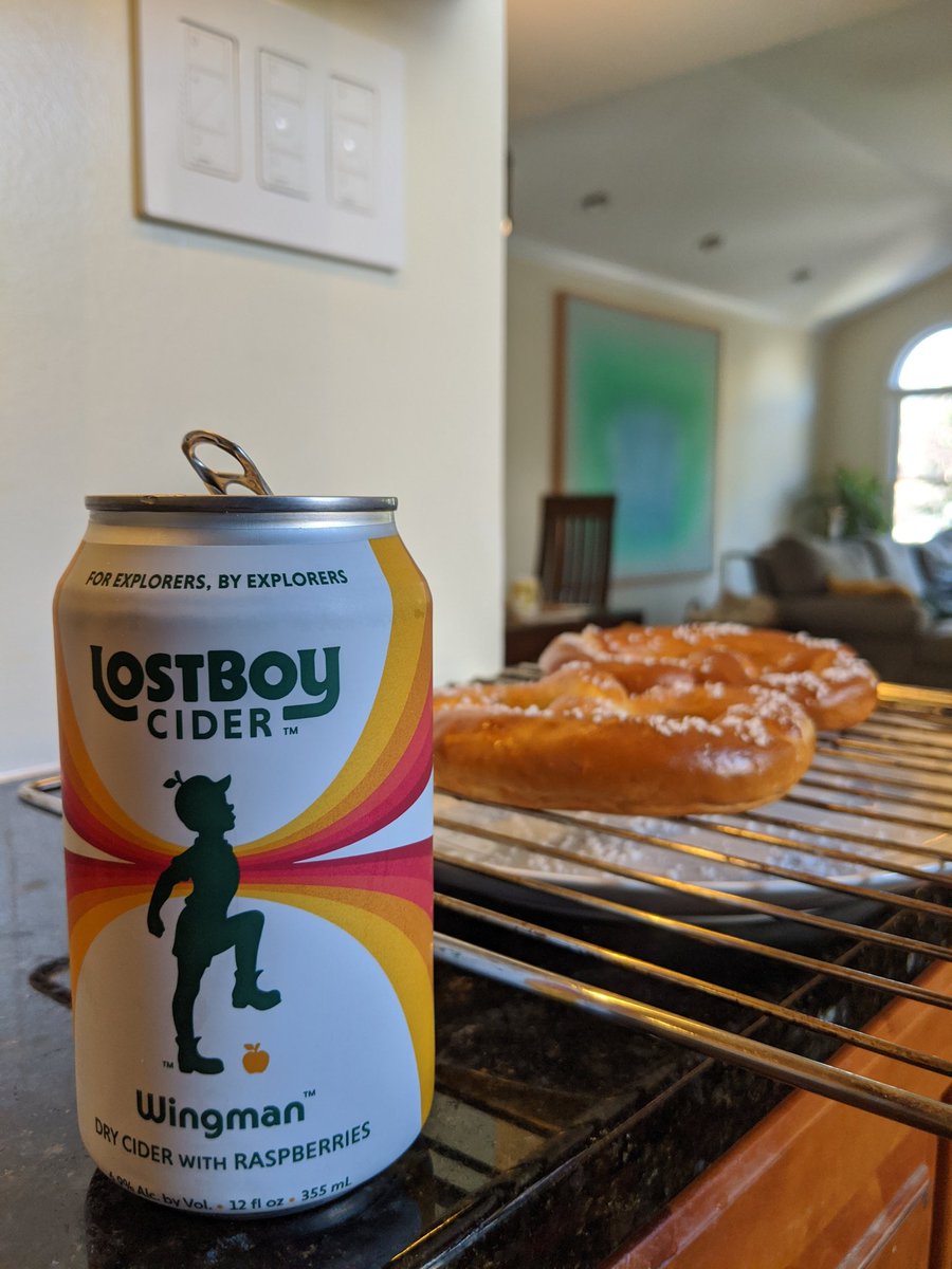 GetFuseSearch's tweet image. So pleased to support another local #DMV business @LostBoyCider over some authentic German soft pretzels today.  Loved the taste and finish - highly recommended. Fantastic branding too.  #SupportLocal @AlexandriaVA #Cider