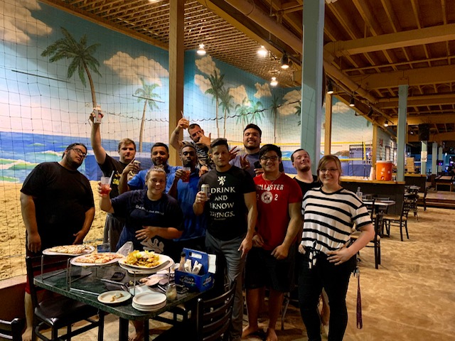 ArasGlobal's tweet photo. Team night with this crew is always the 🅑🅔🅢🅣! We hope everyone has a great rest of the week. 🎉 https://t.co/ceqHfg4IZc