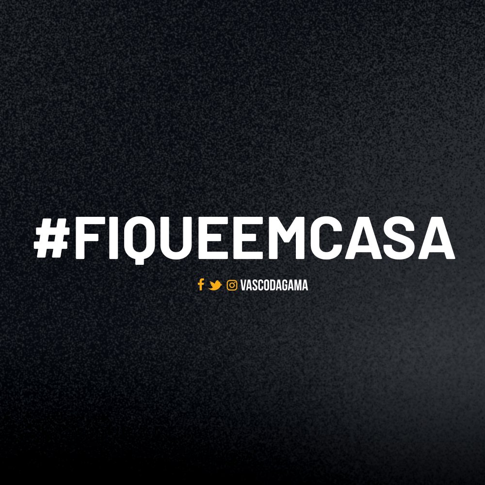 VascodaGama's tweet photo. Evite ao máximo sair de casa. 
Sua atitude pode salvar vidas.

#CombateAoCoronavirus 
#FiqueEmCasa https://t.co/9CXE5dp22X