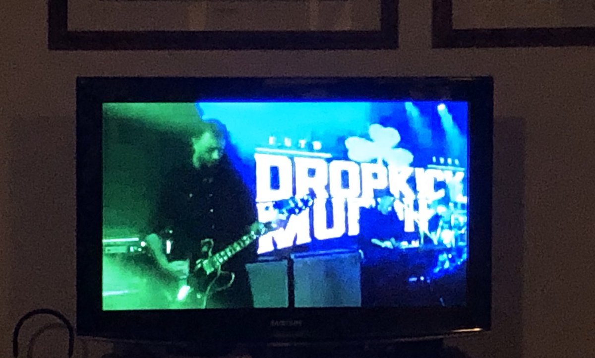 VacaVillaMgr's tweet photo. #StPatricksDay #stayhomechallenge #dropkickmurphys  Thanks for doing this Drop Kick Murphys 🍀 https://t.co/ZAV4dWZEke