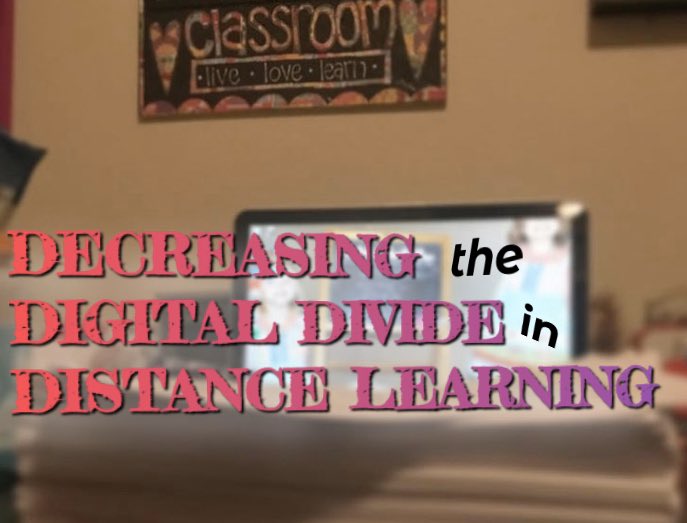 How do you #DecreaseTheDigitalDivide in #distancelearning? For #schools, #schooldistricts, & #colleges that are moving to #onlinelearning & #onlineclasses, it’s vital to ⬇️ #digitaldivide & ⬆️ #genuinerelationships & #authenticlearning. Share your #tipsForDistanceEd ⚜️#popmatics
