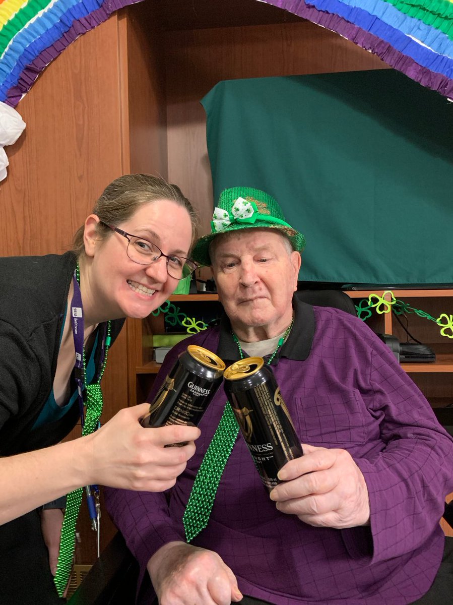 MapleVillaLTC's tweet photo. Happy St. Patricks' Day 2020! #MapleVilla #Seniors #LongtermCare #Burlington #Fun #StPatricksDay https://t.co/M1D7rSUn75