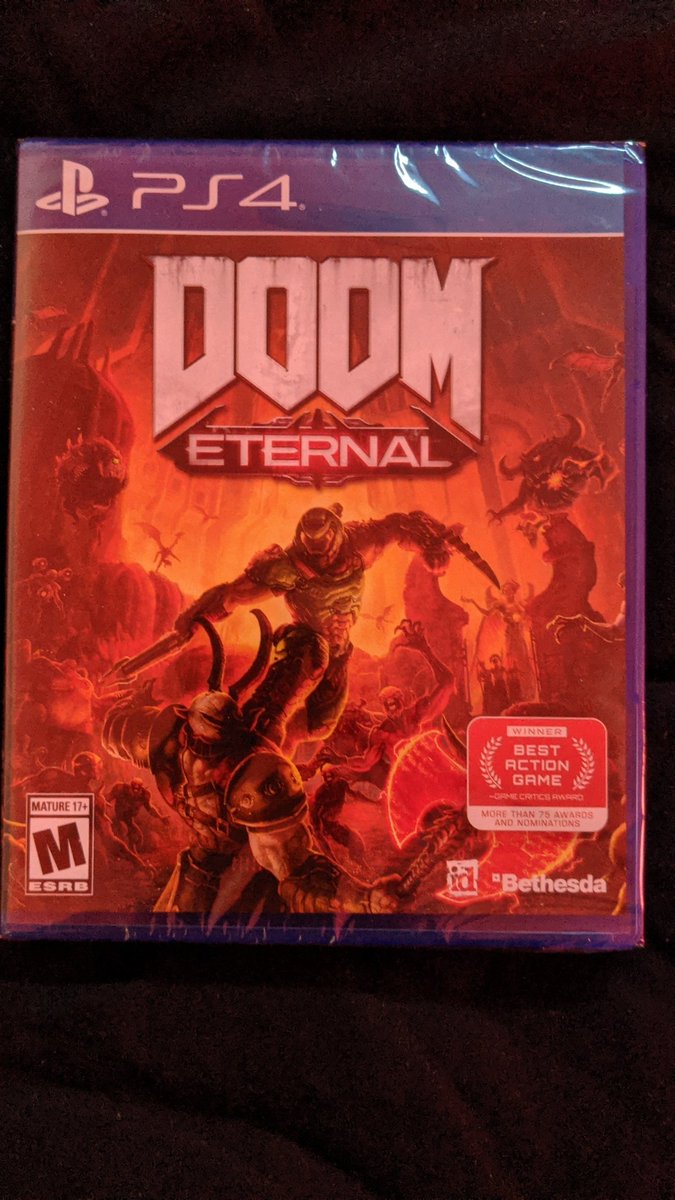 The 20th came early here @SpawnWaveMedia .

#DOOMEternal #doom #videogame #PlayStation4 #walmartfail