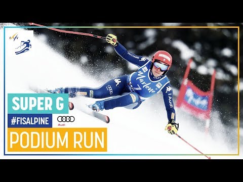 Federica Brignone | Women's Super G | La Thuile | 2nd place | FIS Alpine buz.tw/1SNcP