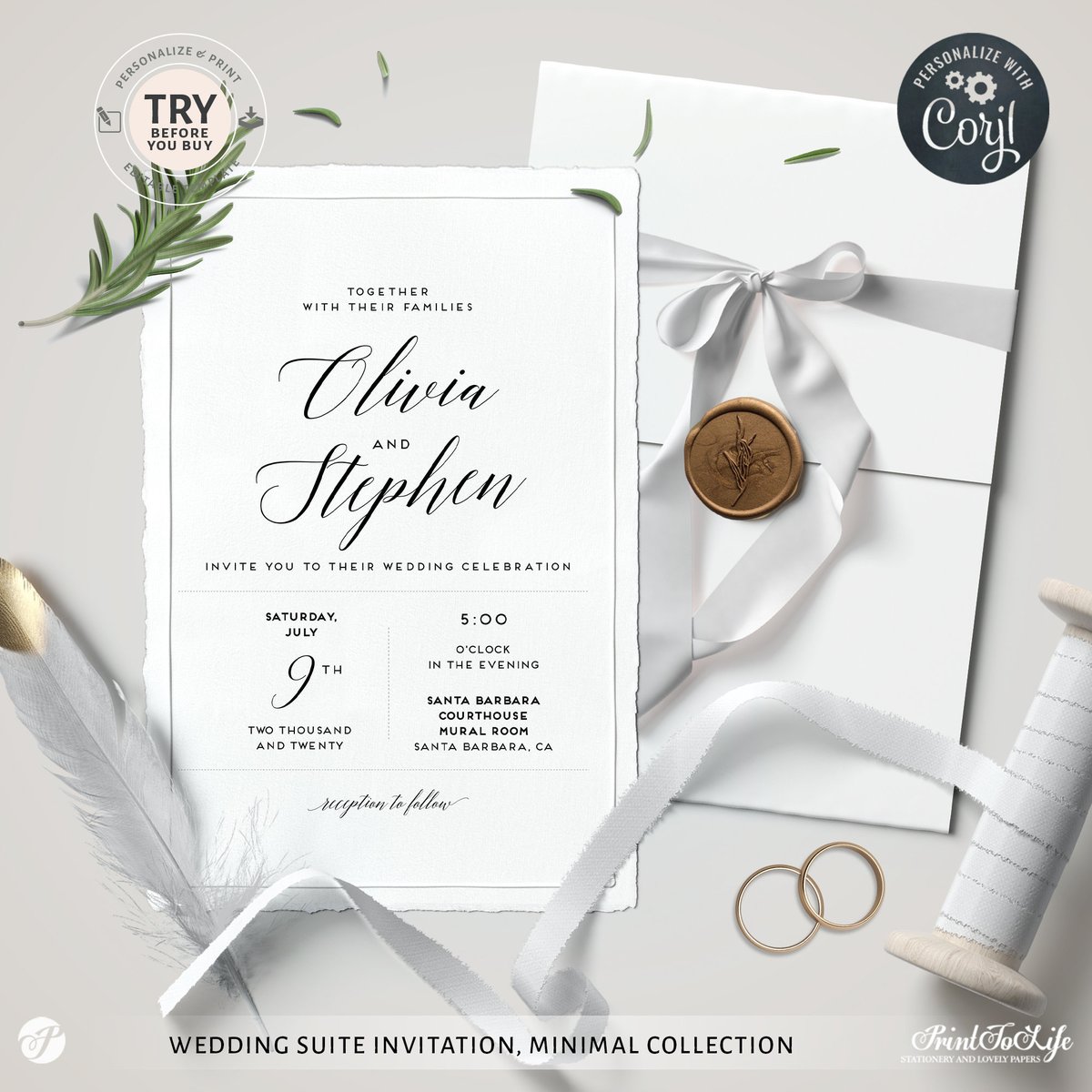 PrintToLife's tweet photo. Excited to share the latest addition to my #etsy shop: Minimalist Wedding Invitation Suite | Editable Modern Set of 5 items | Edit with Corjl https://t.co/bLEsBIYvHJ #white #black #minimalist #allseasons #flat #vertical #invitationset #printolife #printableinvitation https://t.co/rlXBrOsFfD