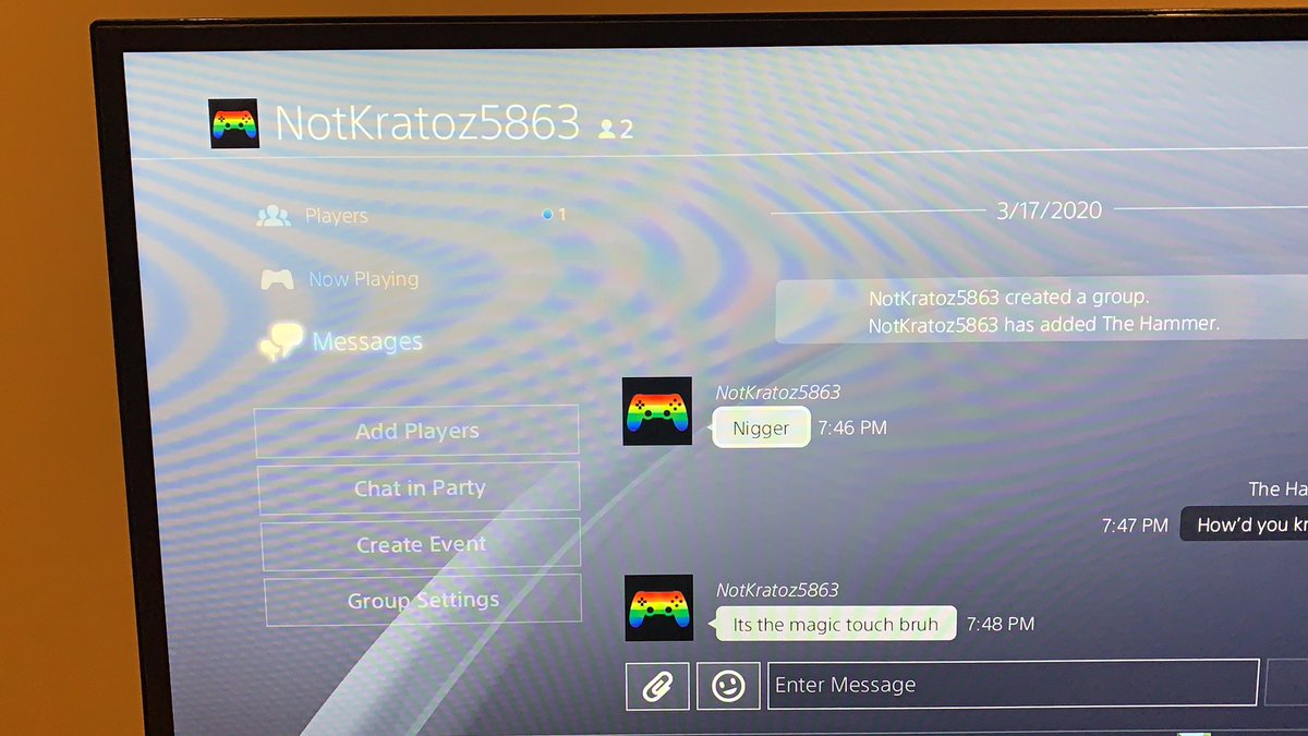 Just got called the “n-word” after a unranked game on rainbow 6 siege. I don’t know how he found out I am African American. <a href="/UbisoftSupport/">Ubisoft Support</a> <a href="/PlayStation/">PlayStation</a>