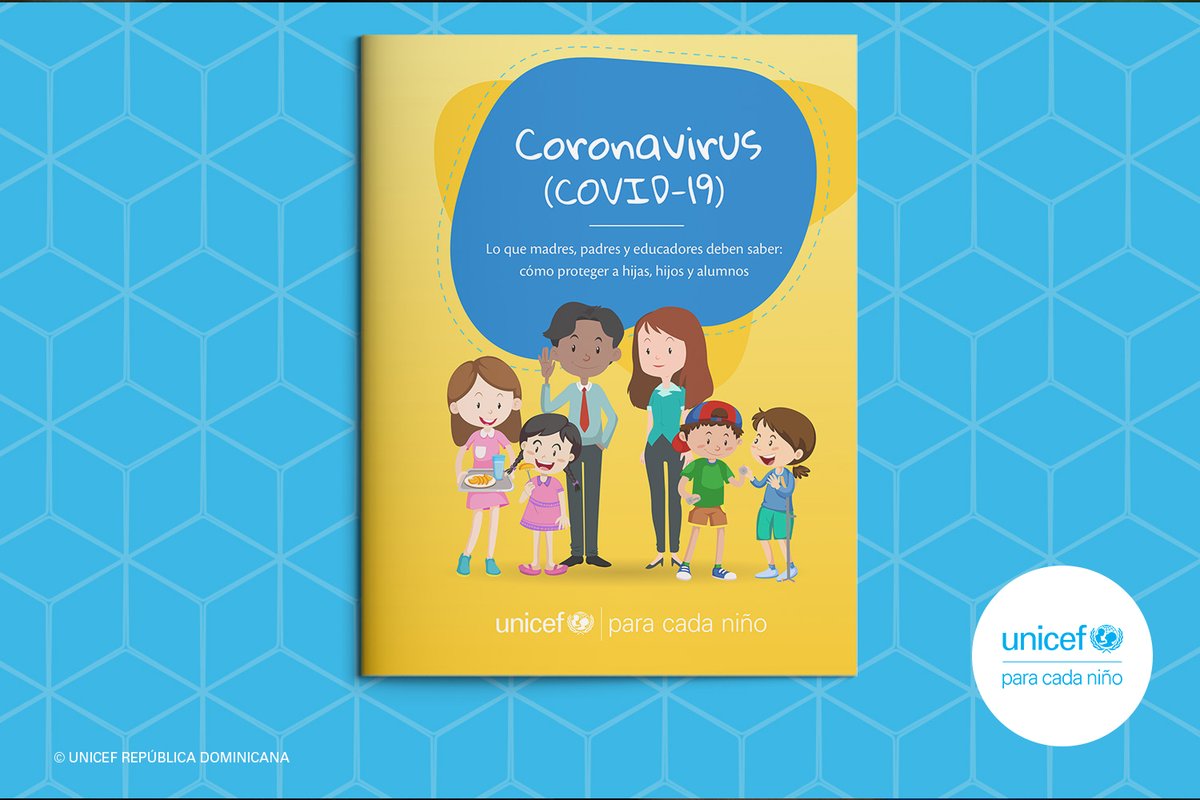 ¿Sabes cómo explicarle a los más pequeños acerca del #Coronavirus? Es importante que también ellos sepan lo que está pasando y protegernos todos 😉 #COVID19

Descarga esta guía de la <a href="/UNICEFRD/">UNICEF República Dominicana 🇩🇴</a> ➡️ uni.cf/33m4Vla
<a href="/UNICEFenEspanol/">UNICEF en español</a>
