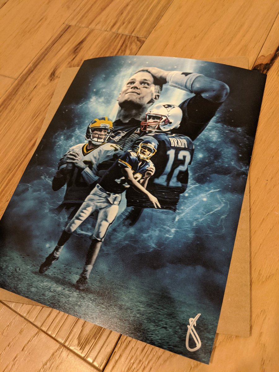 thatmattsharpe's tweet photo. All of them. Take all 6 of them.

RT + FOLLOW to enter to win all *6* @TomBrady 8x10 prints delivered to your doorstep

🇺🇲🇨🇦 only. Closes 3/20 @ 7pm ET.

🐐🐐🐐🐐🐐🐐

#GoPats | #ThankYouTom https://t.co/Z85tVsqEXN