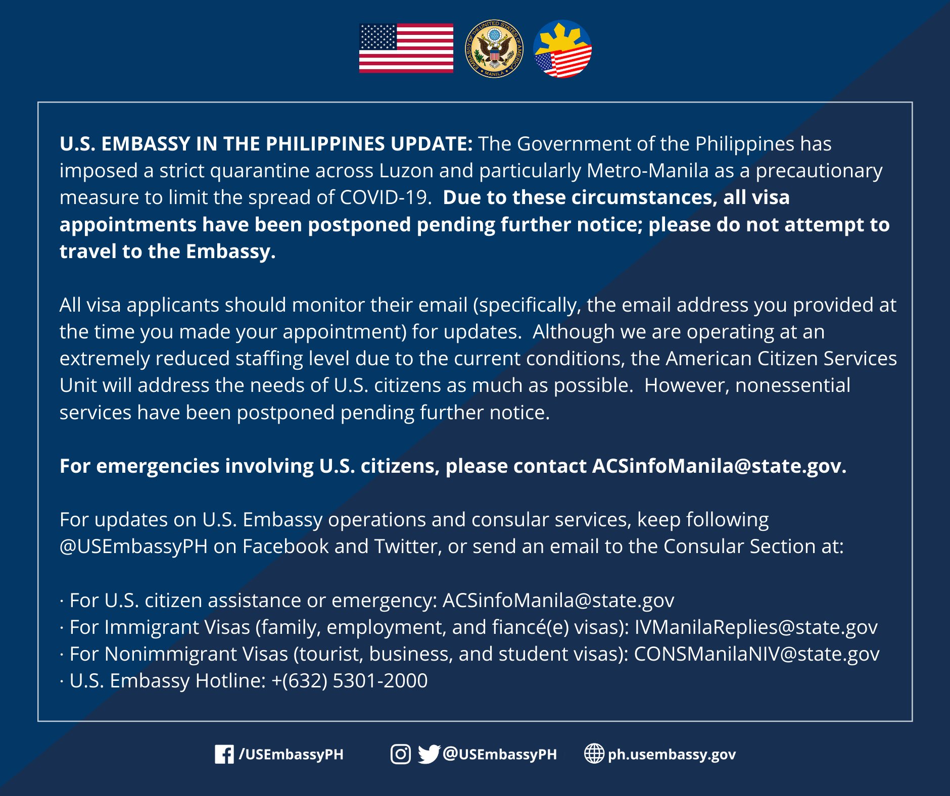 . Embassy in the Philippines on Twitter: 