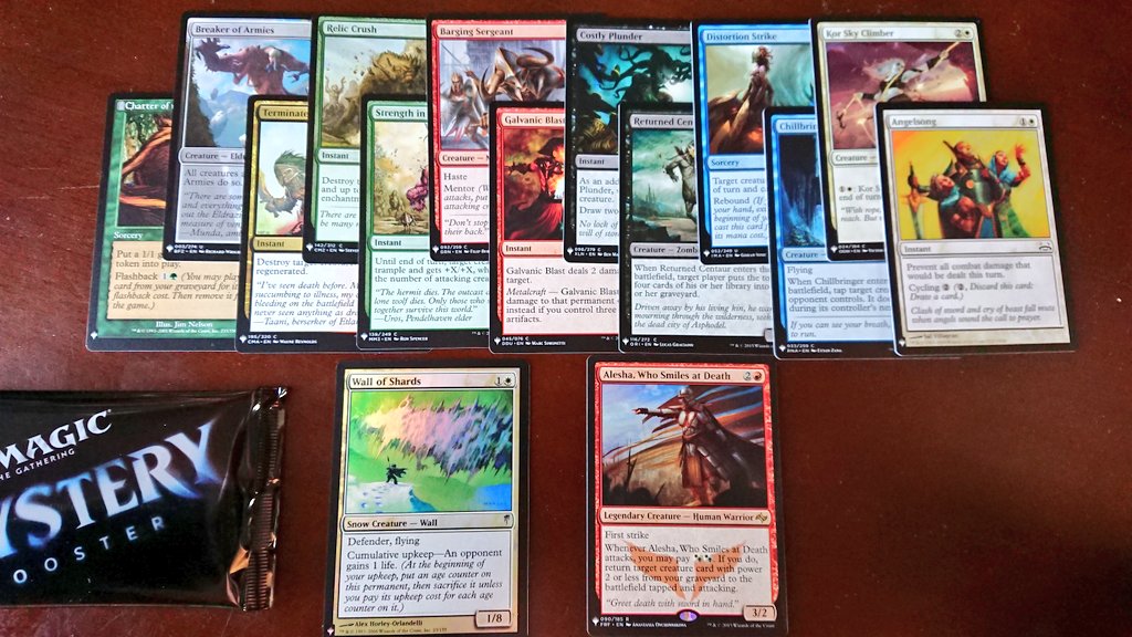 W Hosaka Aka Mr Cid Dailymysterybooster 3月27日 レア 魔法の夜 Enchanted Evening 巫師の天啓 Shamanic Revelation Foil 地ならし屋 Leveler T Co G37ks2hwnm Twitter