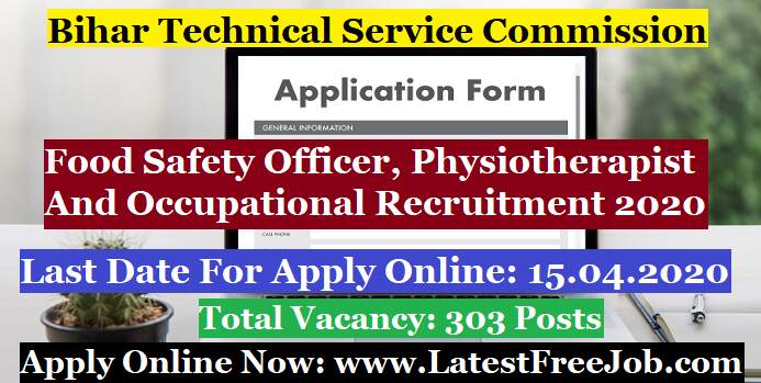 LatestFreeJob1's tweet photo. BTSC Recruitment 2020 | FSO, Physiotherapist &amp; Occupational Therapist Posts https://t.co/wzXcMZAuH3 https://t.co/6Ps7e6TCwN