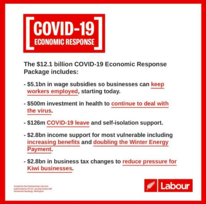 FootprintsNZ's tweet photo. It's crazy times. Here are some useful links to help out:

The gov't has announced a response package to COVID-19. Learn more here: https://t.co/ovOdJ8YLaJ

Check the Ministry of Health site for the most recent updates: https://t.co/hY4AZR1tyL

Stay safe, calm &amp; strong! 💟💪☮ https://t.co/5pPFz5twoT