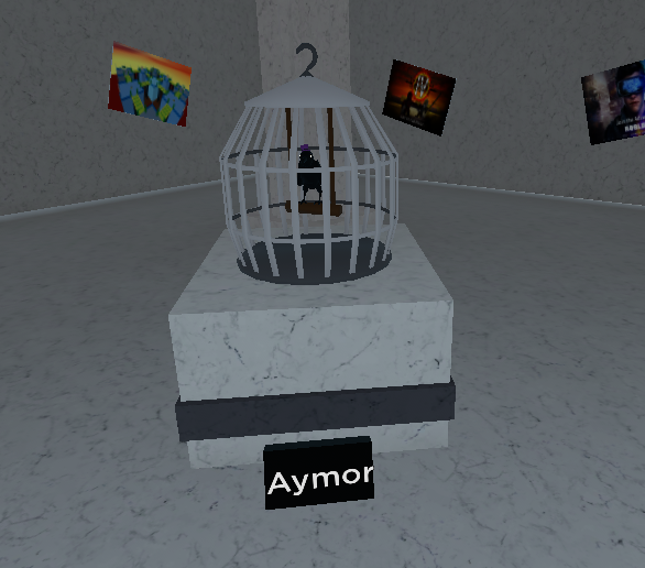 Coldism  on X: Gallery Of Famous Robloxians: Rebirth Updates: Lobby  Updates: 1. Old Gear Exhibit 2. Roblox logo evolution exhibit 3. Aymor  Exhibit Spleef is WIP since roblox is broken ;c