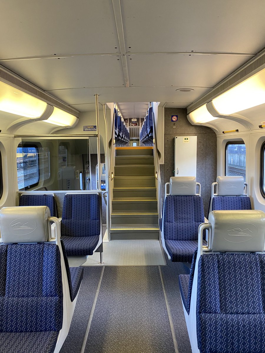 HeidiDeck's tweet image. I guess this guy and I don’t need to worry too much about community spread on the #WestcoastExpress tonight! #coronavirusVancouver