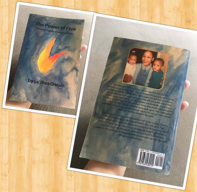 For anyone who needs inspiration, my book The Power of Five is available to download on ebook, or to order in print (March 31,2020). After being shot five times, I found the strength within to survive and thrive. I hope the Power of Five can help you, too.
