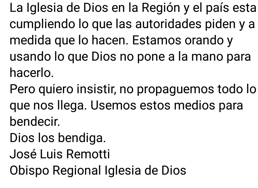 dios_nea's tweet photo. 🔴 MENSAJE DE NUESTRO SUPERVISOR JOSÉ LUIS REMOTTI 👇 https://t.co/jIx13IYNuI