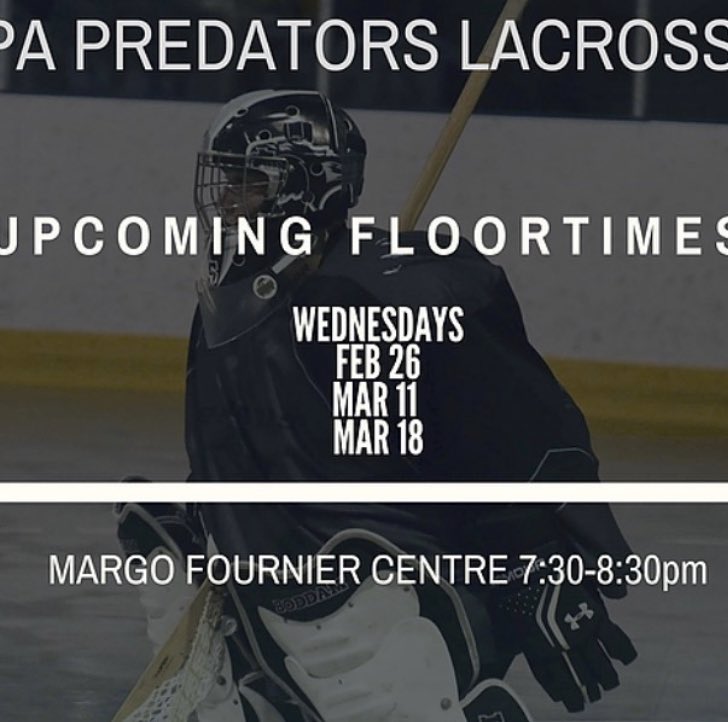 PredatorsPa's tweet photo. Tomorrow’s floor time at Margo is also cancelled. https://t.co/BcyUQhPEyC