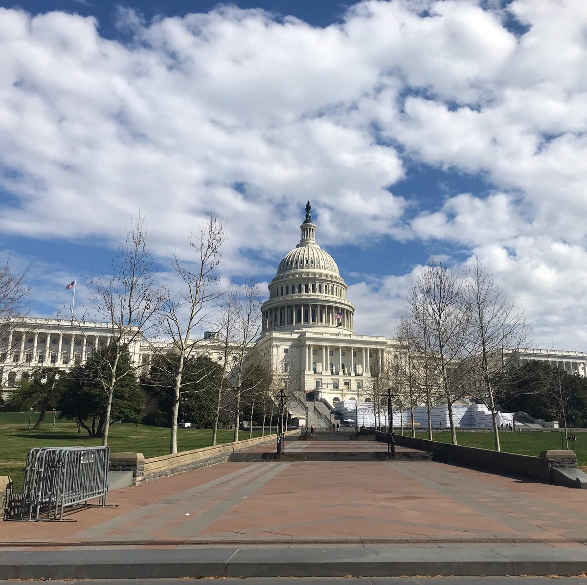 EmmanuelTouhey's tweet photo. #uscapitol #usbotanicgarden on #StPatricksDay #2020 https://t.co/ADG20EvRyC