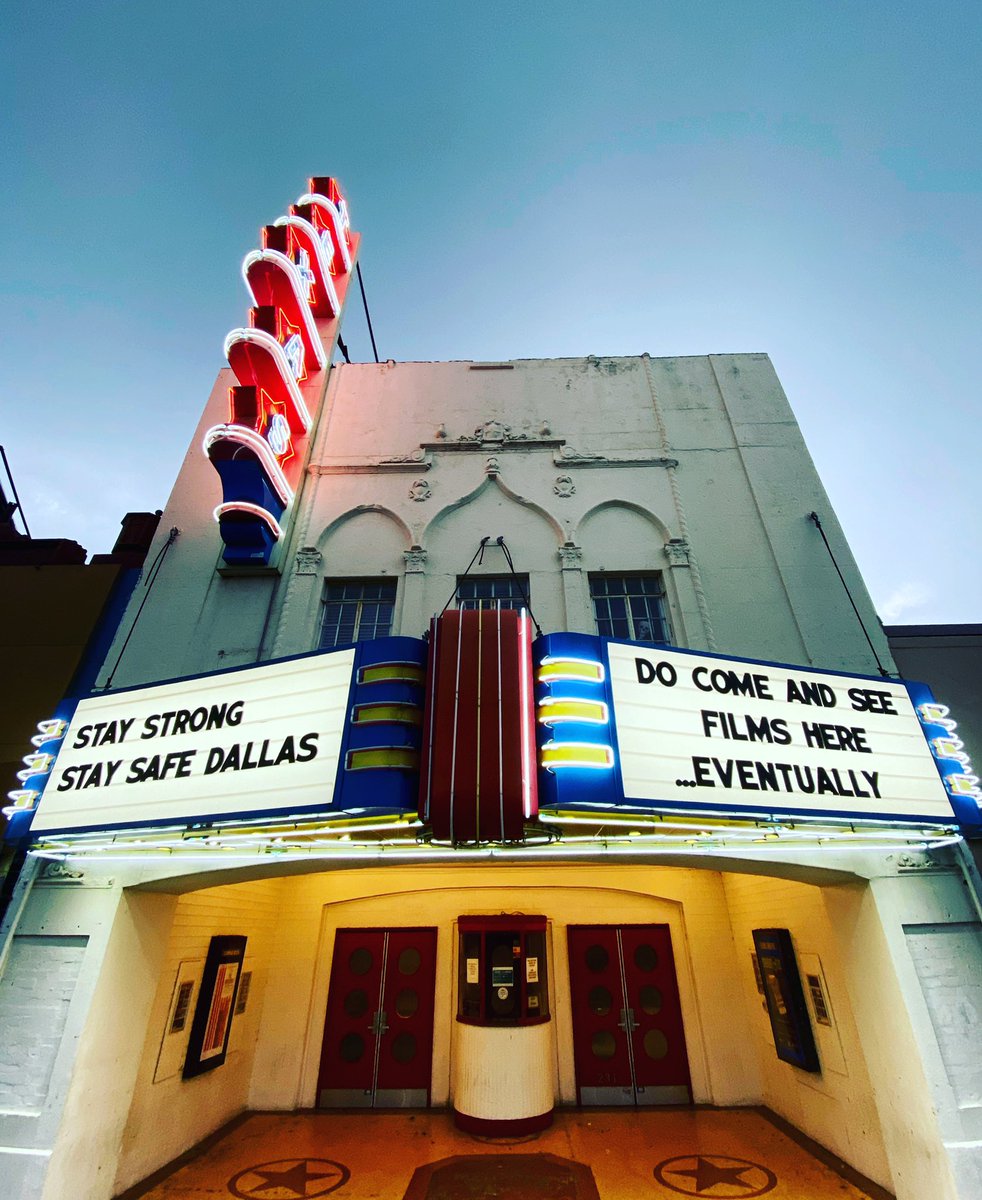 TexasTheatre's tweet photo. We will see you soon #Dallas! (Feel free to grab a membership card/ renewal or gift card from our website that can be used eventually!) https://t.co/n97MRMNG8v