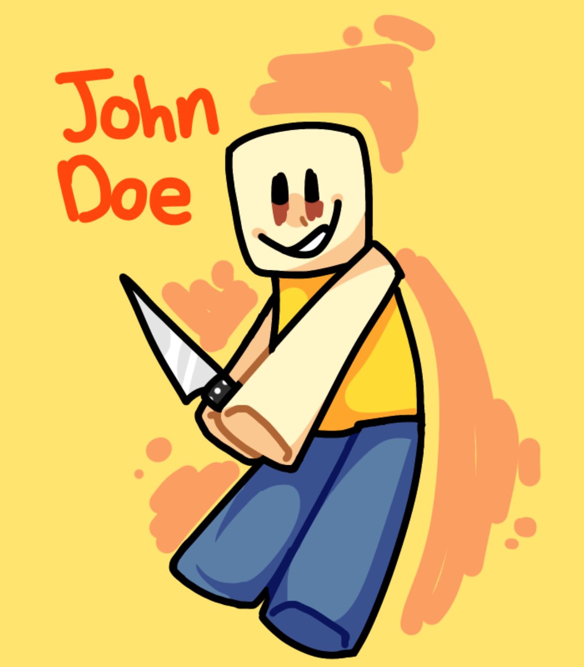 ESTE É O JOHN DOE - ROBLOX 