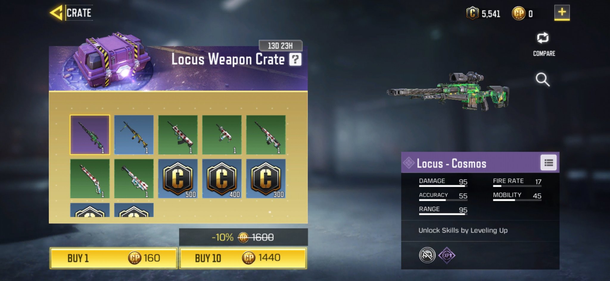 Codm Season 6 To The Skies Locus Cosmos Crate Is Back In The Global Server Now T Co Wgl94rnlbc Twitter
