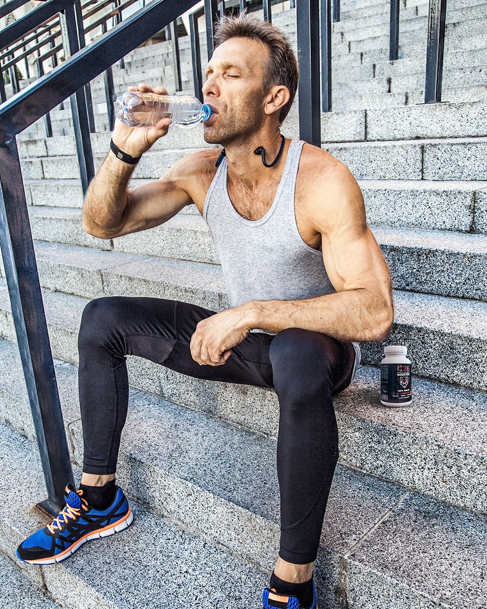 C26Booster's tweet image. #C26Booster contains #naturalingredients that can reduce #fatigue and #pain. It can also improve your #immunesystem. 💪