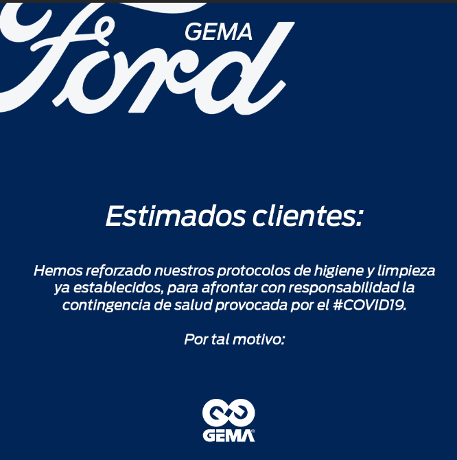 FordGema's tweet photo. Comunicado Oficial para nuestros clientes FORD GEMA https://t.co/qQoLfYpzES